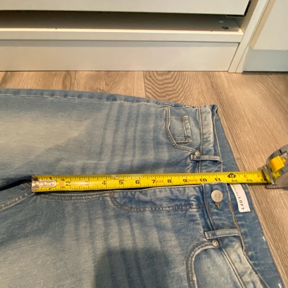 LOFT - High Waist Straight Crop Jeans - NWOT - Picture 4 of 8